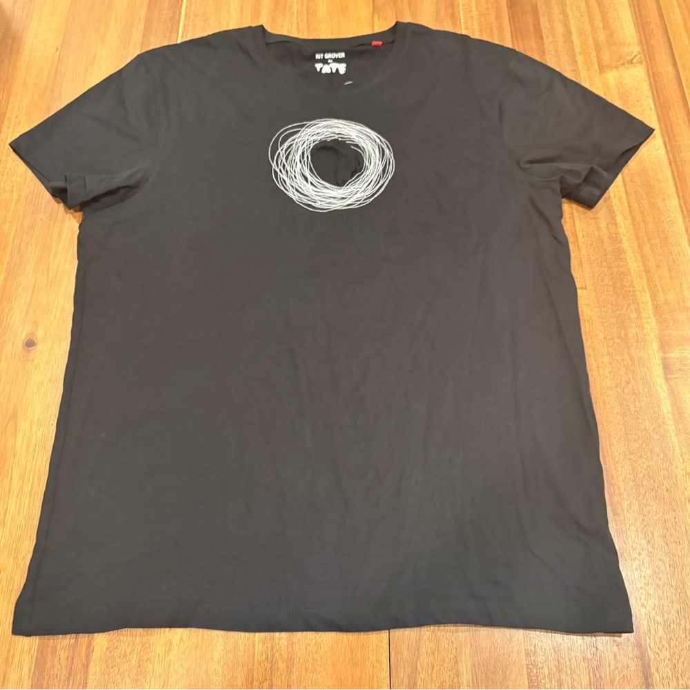 Kit Grover x TAVE Black Abstract Infinity Graphic Tee XL